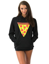 Load image into Gallery viewer, Women's Pizza Pocket Hoodie!