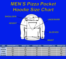 Load image into Gallery viewer, Men's Pizza Pocket Hoodie!